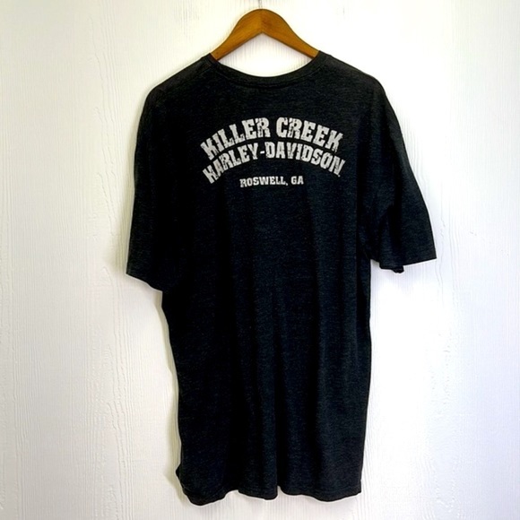 Harley Davidson - 2014 American Legends Killer Creek Roswell GA T Shirt XL - Picture 11 of 11